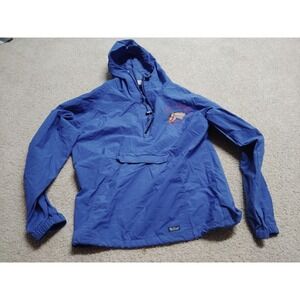 Woolrich Crazy Lopers Horse Jacket Adult Size Small Blue Waterproof Jacket